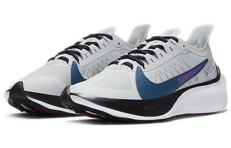 Женские кроссовки Nike Zoom Gravity 1 (серо-синий) — Серыйсиний — фото 3