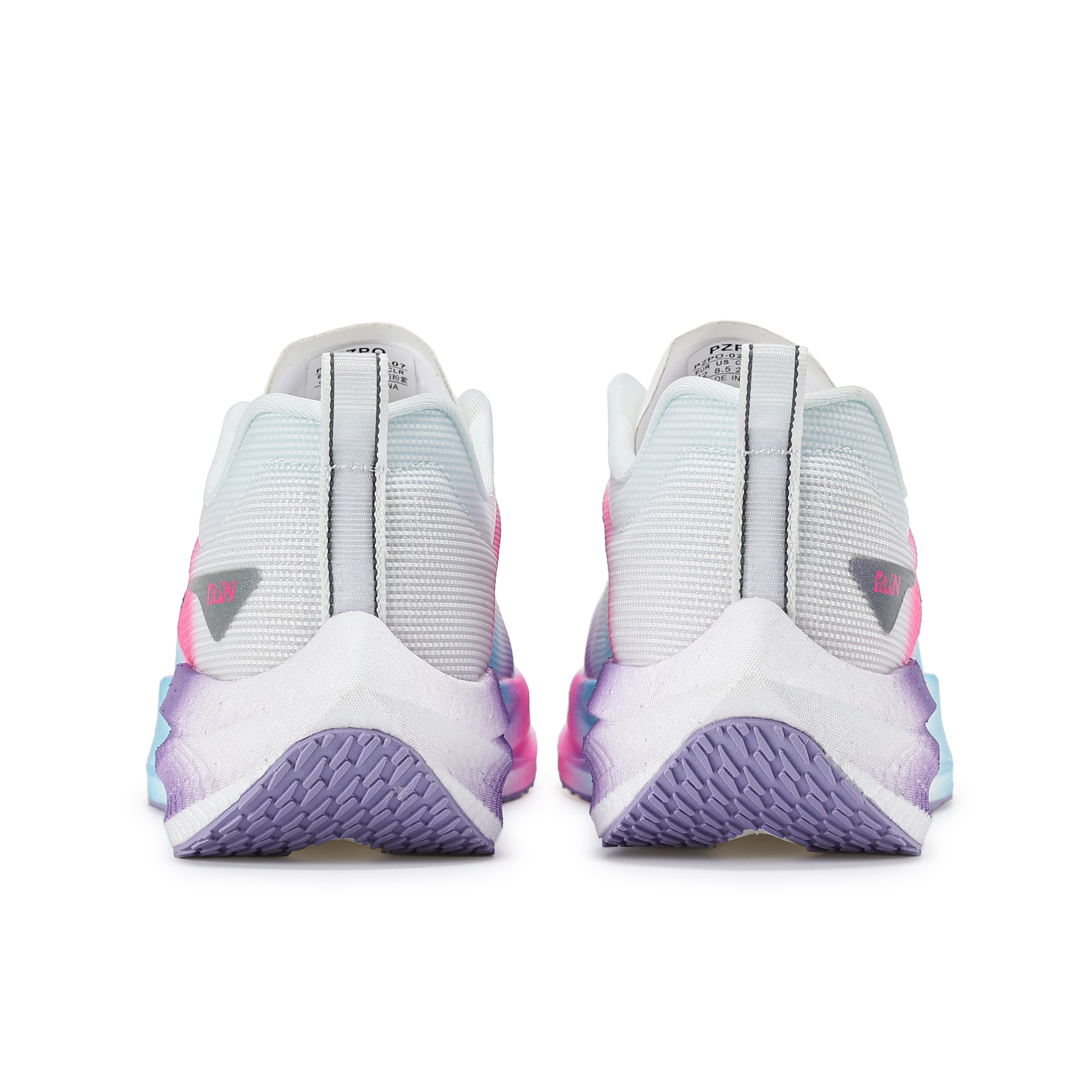 PZPO Low top Running Shoes Unisex White Pink Purple