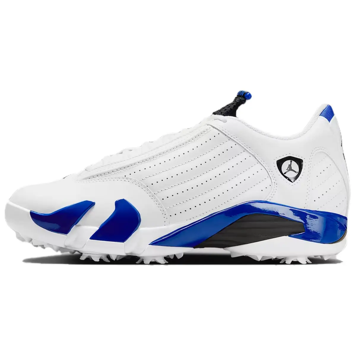 Jordan Air Jordan 14 Abrasion Resistant Low top Golf Shoes Men's Blue White