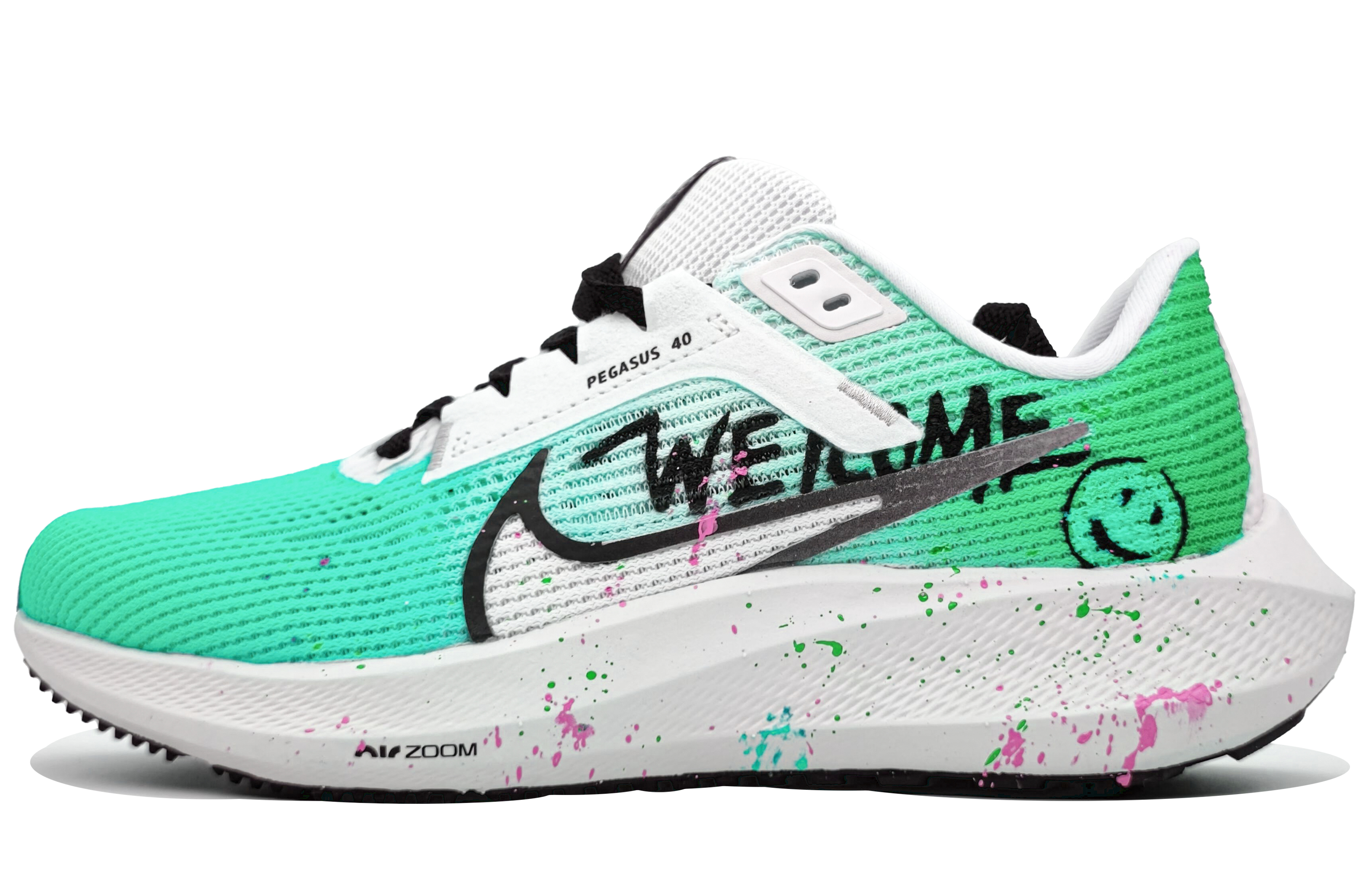 Nike Air Zoom Pegasus 40 Abrasion Resistant, Breathable, Slip Resistant Abrasion Resistant Breathable Slip Resistant