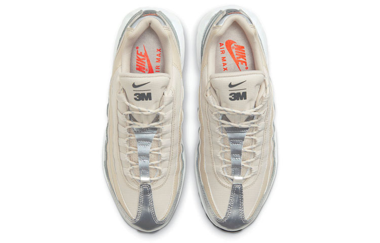 Nike 3M X Nike Air Max 95 ‘Creamyellow Silver’ Women’s