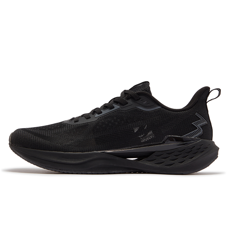 361° Flying Fish 4.0 Slip Resistant, Abrasion Resistant, Breathable Low top Casual Running Shoes Men’s Obsidian Black