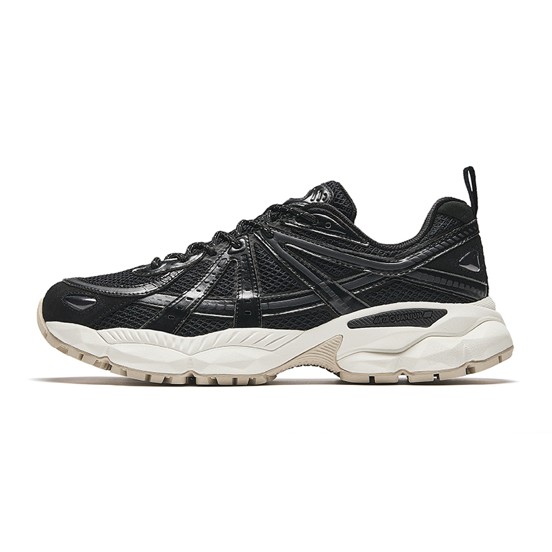 Anta Champion G02 V2 Comfortable Cushioning Slip Resistant Low top Running Shoes Men’s Basic Black
