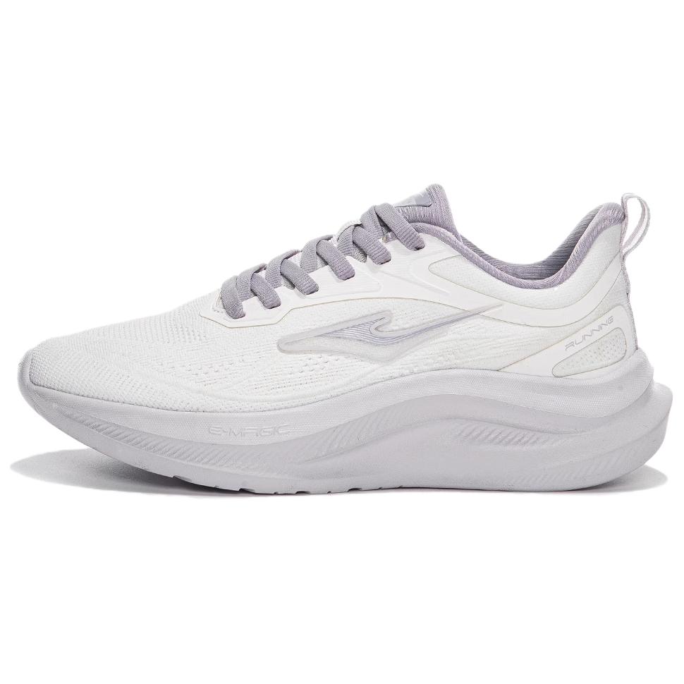 Erke Slip Resistant Abrasion Resistant Low top Running Shoes Women’s White Purple