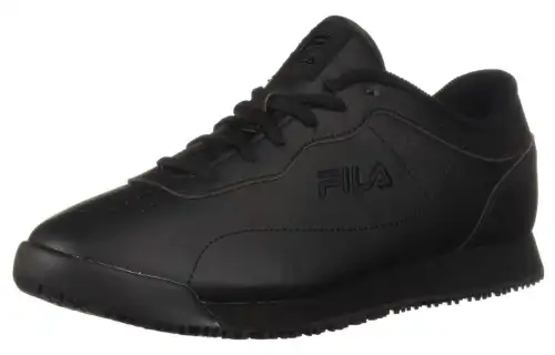 FILA Comfortable Round Toe Low top Running Shoes Women's Black