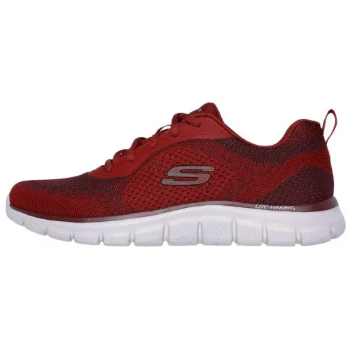 Skechers Track Breathable Low top Casual Shoes Men's Red