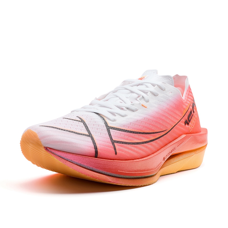 XTEP 160X 6.0 Fabric Low top Training Sprint Running Shoes Men’s Red White