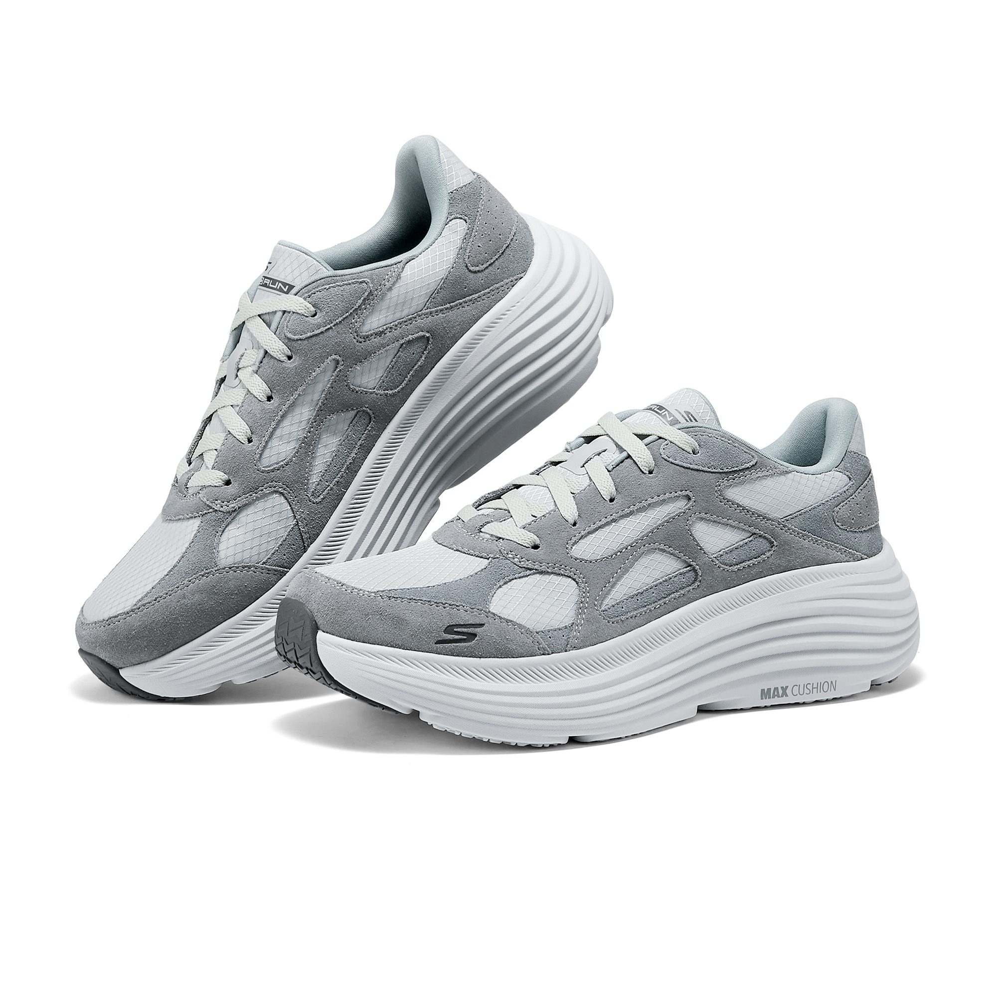 Skechers Cushioning Abrasion Resistant Breathable Support Balance Lightweight Height Increasing Low top