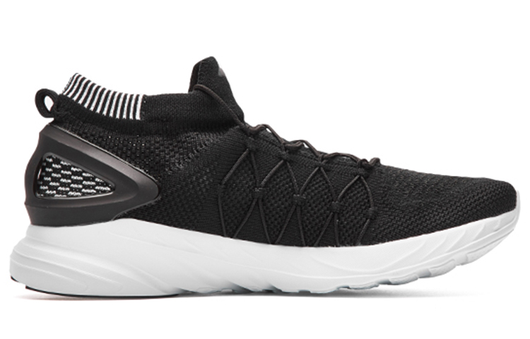 Anta Cushioning Slip Resistant Abrasion Resistant Low top Running Shoes Men’s Black