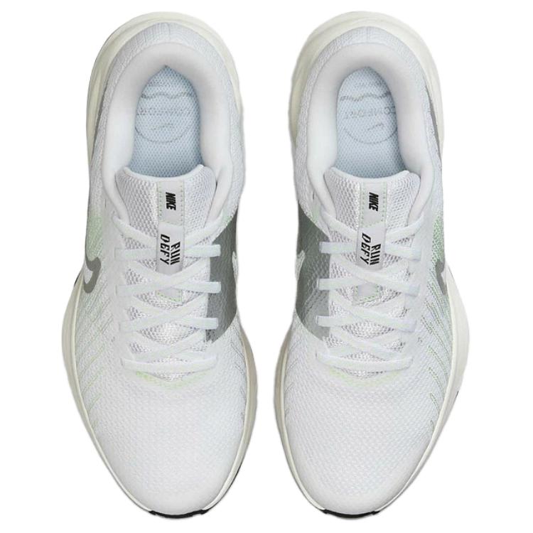 Nike RUN DEFY Abrasion Resistant Breathable Low top Running Shoes Women’s White