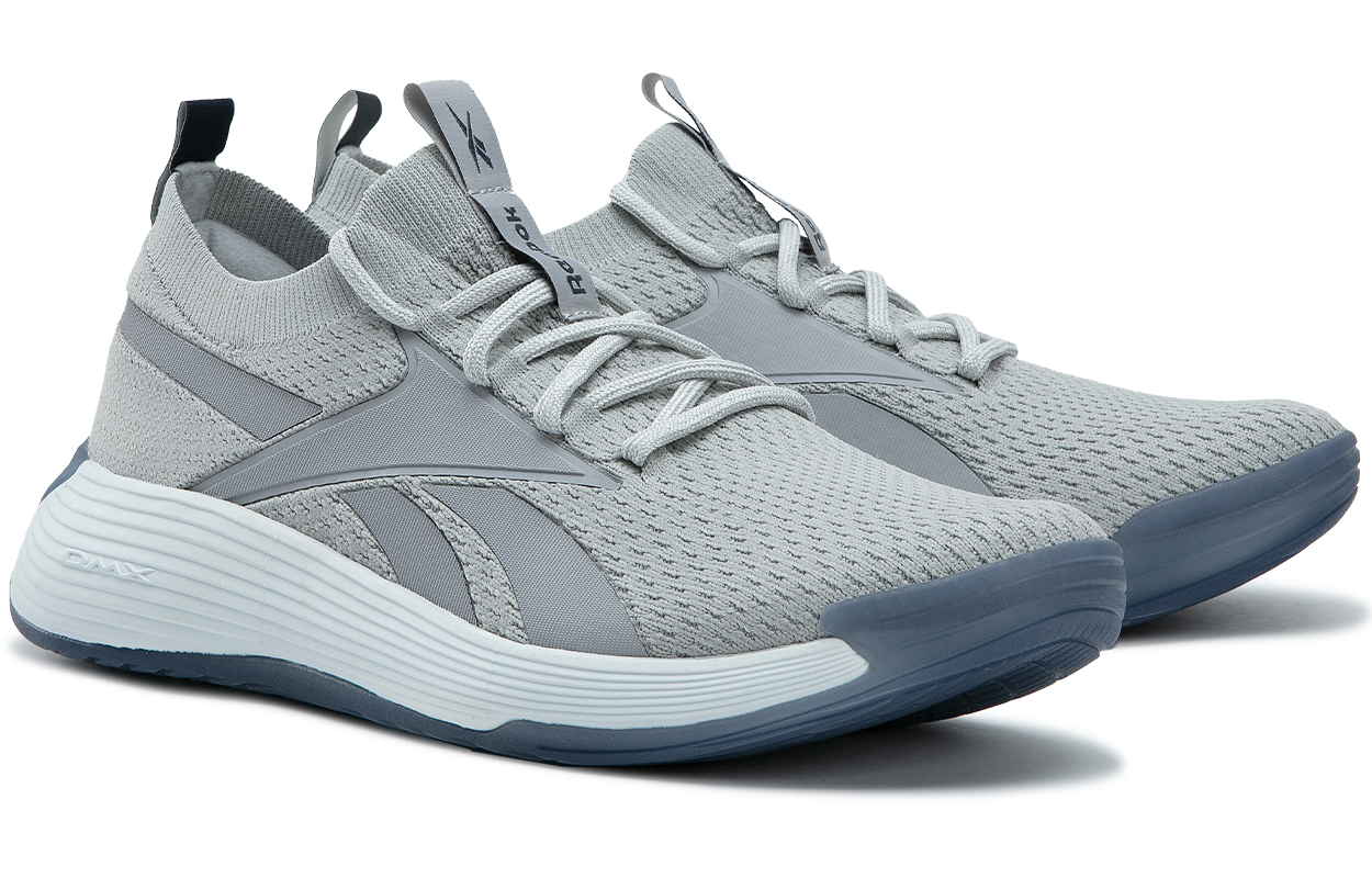 Reebok Dmx Comfort Athleisure Low top Running Shoes Men’s Light Gray