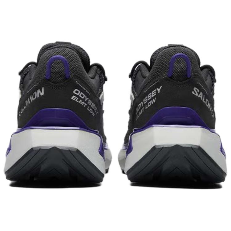 SALOMON ODYSSEY ELMT Breathable Support Low top Casual City Commuting Running Shoes Unisex Asphalt Gray