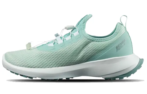 SALOMON Slip Resistant Abrasion Resistant Low top Casual Running Shoes Women's Blue