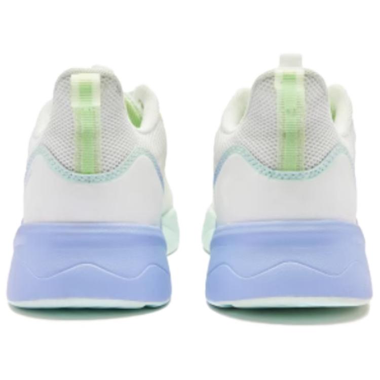 QIAODAN Slip Resistant And Breathable Slip Resistant And Breathable Low top Running Shoes Women’s White Purple
