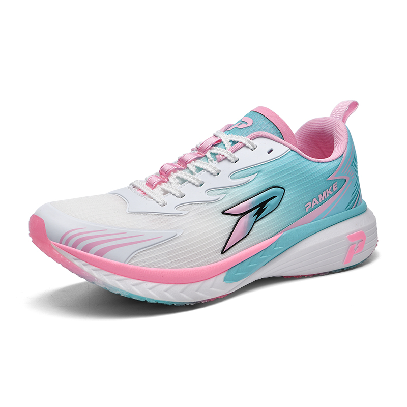 PANKE Shock Surge 1.5 Running Shoes Unisex Low Top White Moon Pink