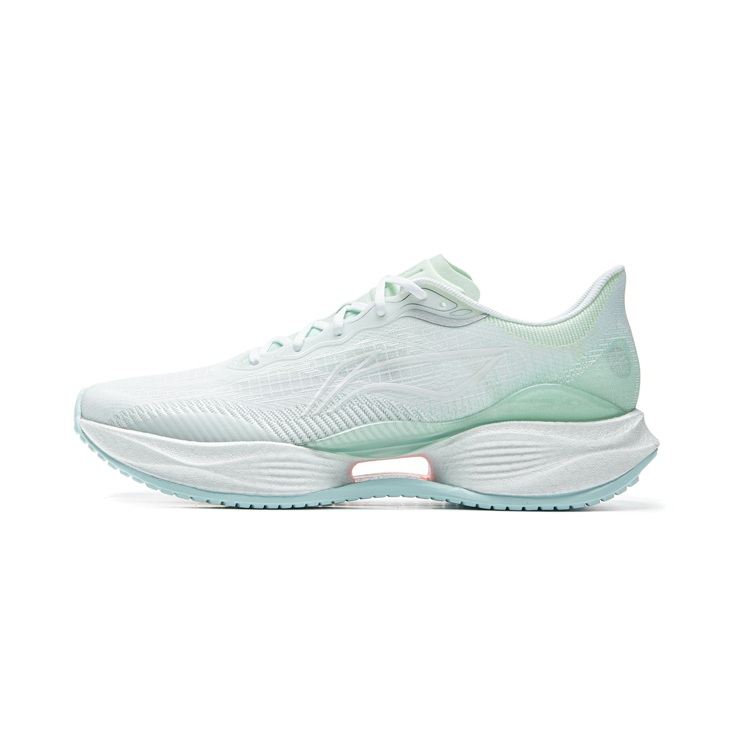 Li Ning Super Light 22 Low top BOOM Technology Long Distance Running Sprint Running Shoes Women’s White