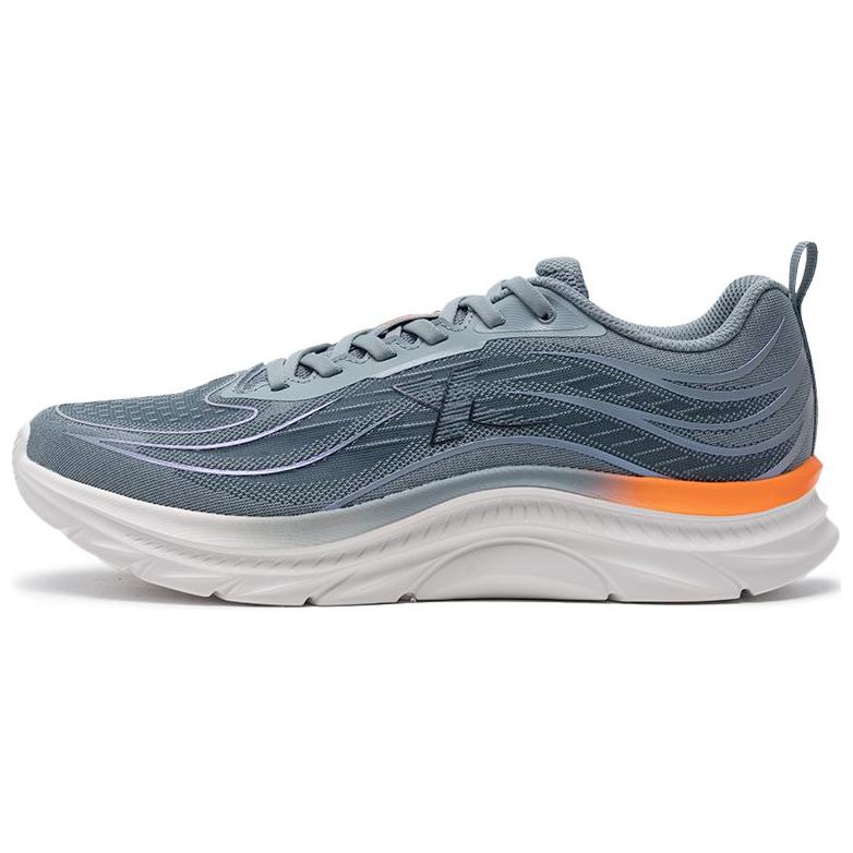 XTEP Breathable Mesh Cushioning Slip Resistant Low top Casual Running Shoes Men’s Blue