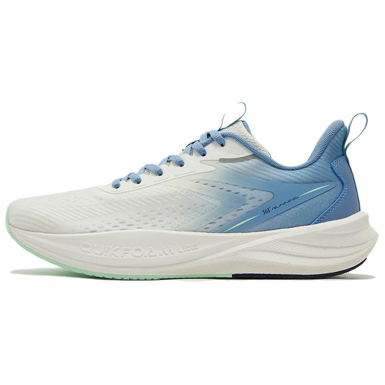 361° Breathable And Wear resistant Low top Casual Running Shoes Men’s White Blue