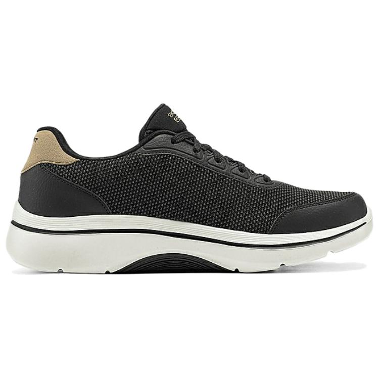 Skechers GO Walk Arch Fit 2.0 Comfortable Abrasion Resistant Low top Casual Shoes Men’s Black