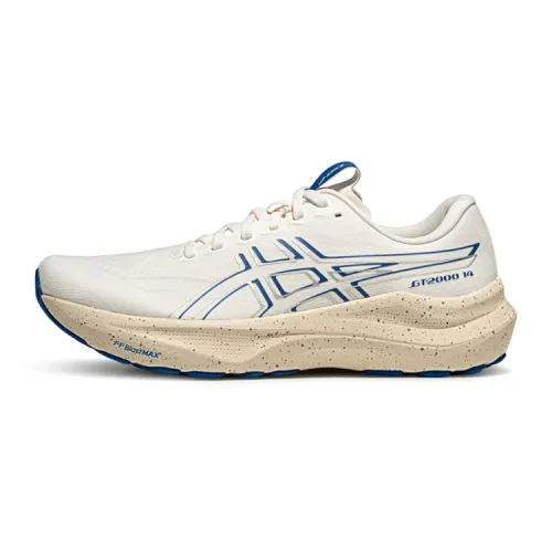 ASICS GT 2000 14 Breathable AHAR+ Casual Physical Fitness Test & Exam City Commuting Running Shoes Men's White Blue