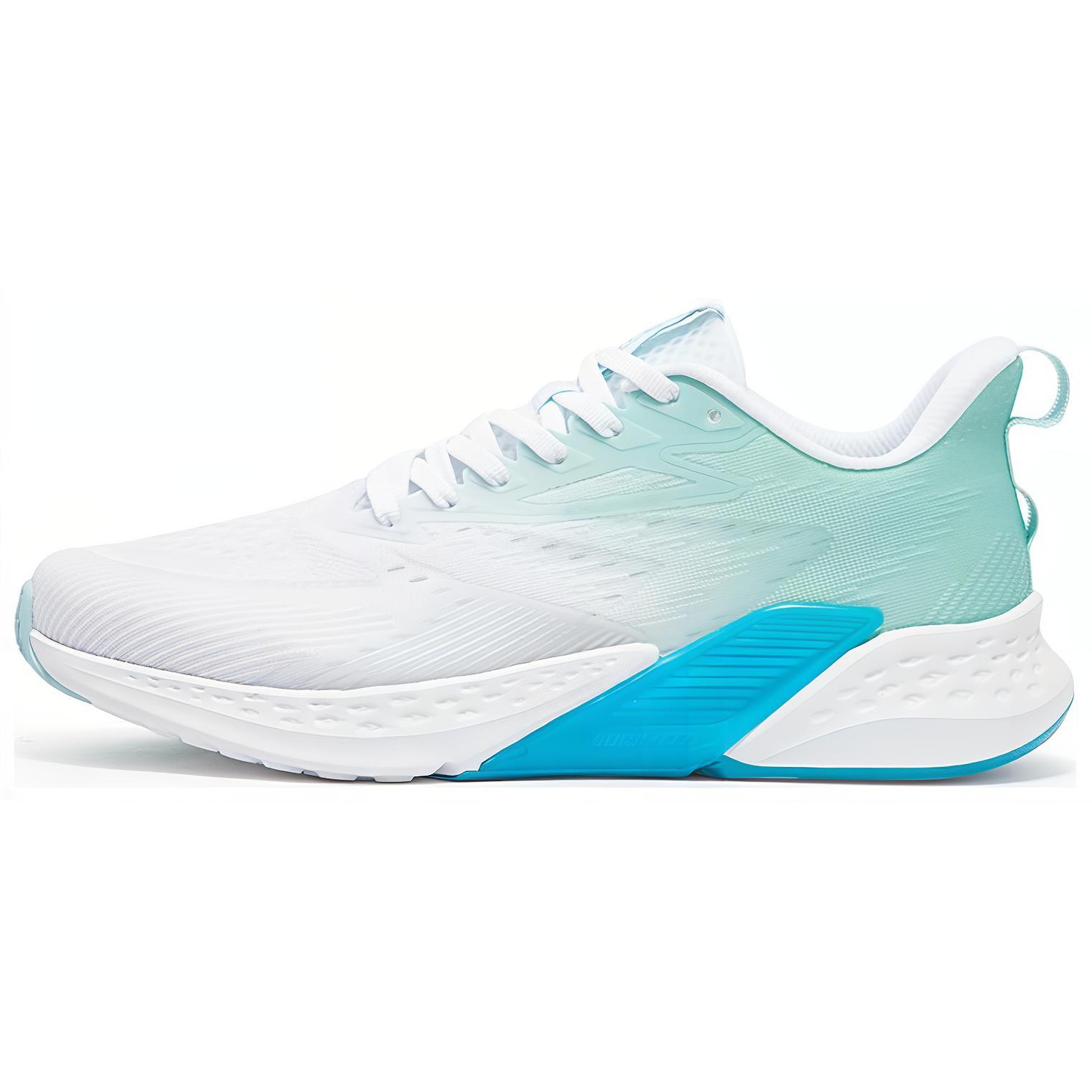 361° Cushioning Abrasion Resistant Cushioning, Wear Resistant Low top Running Shoes Men’s White Blue