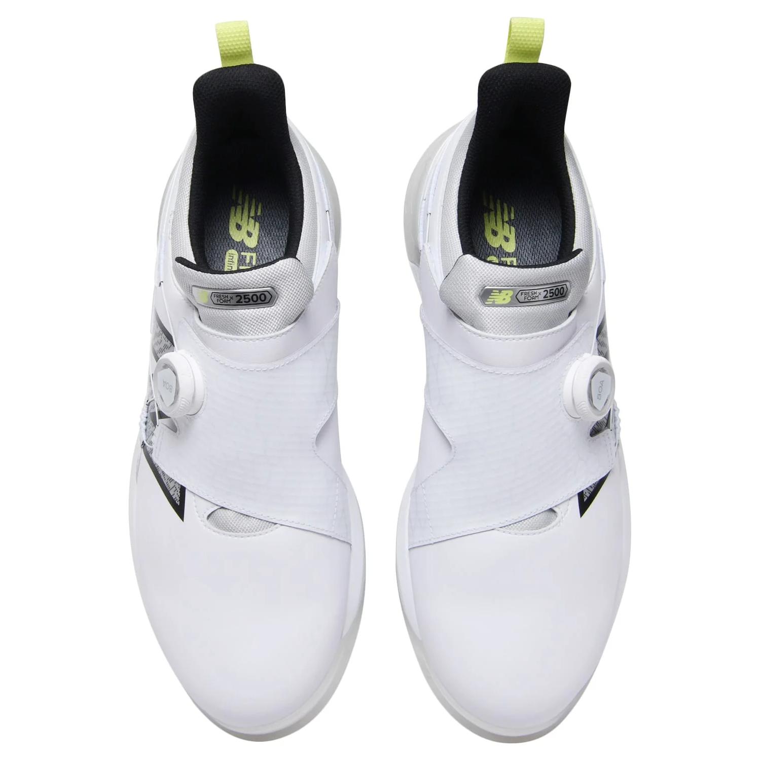 New Balance NB Fresh Foam Cushioning, Wear Resistant Low top Golf Shoes Unisex White Black