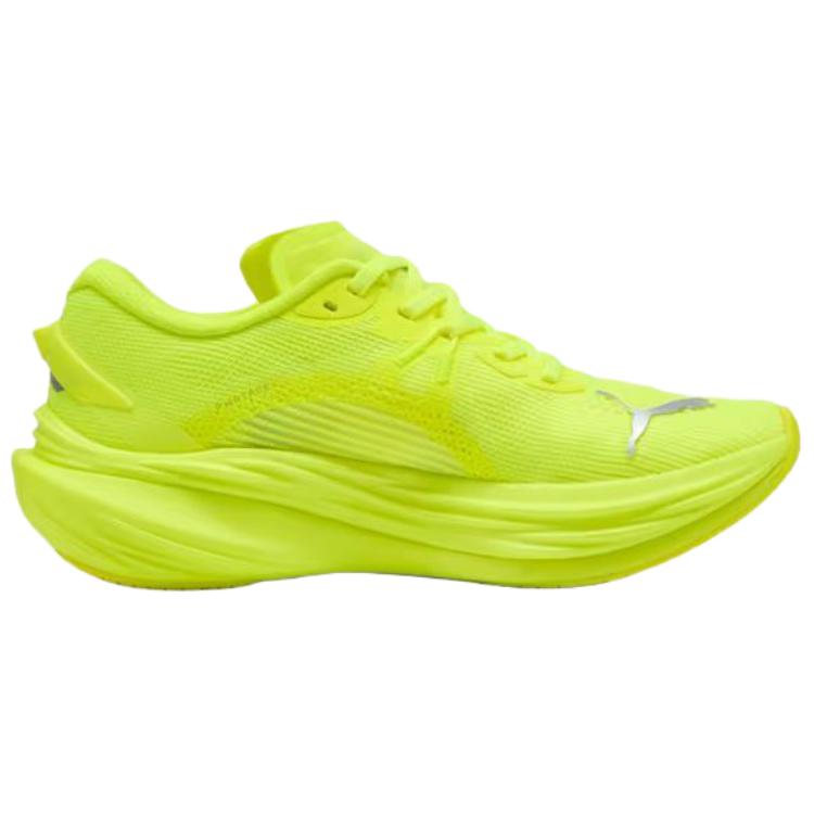 PUMA Deviate NITRO 3 Mesh Slip Resistant Abrasion Resistant Low top Running Shoes Women’s Green