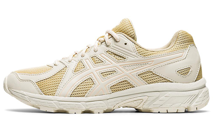 Женские кроссовки ASICS Jog 100 1 Trl (желто-белые) — фото 1