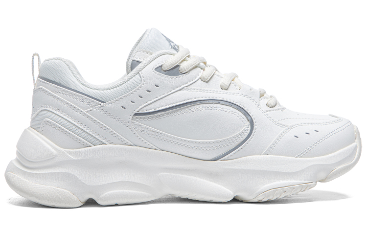 Kappa Slip Resistant Abrasion Resistant Slip Resistant Abrasion Resistant Low top Casual Running Shoes Unisex White