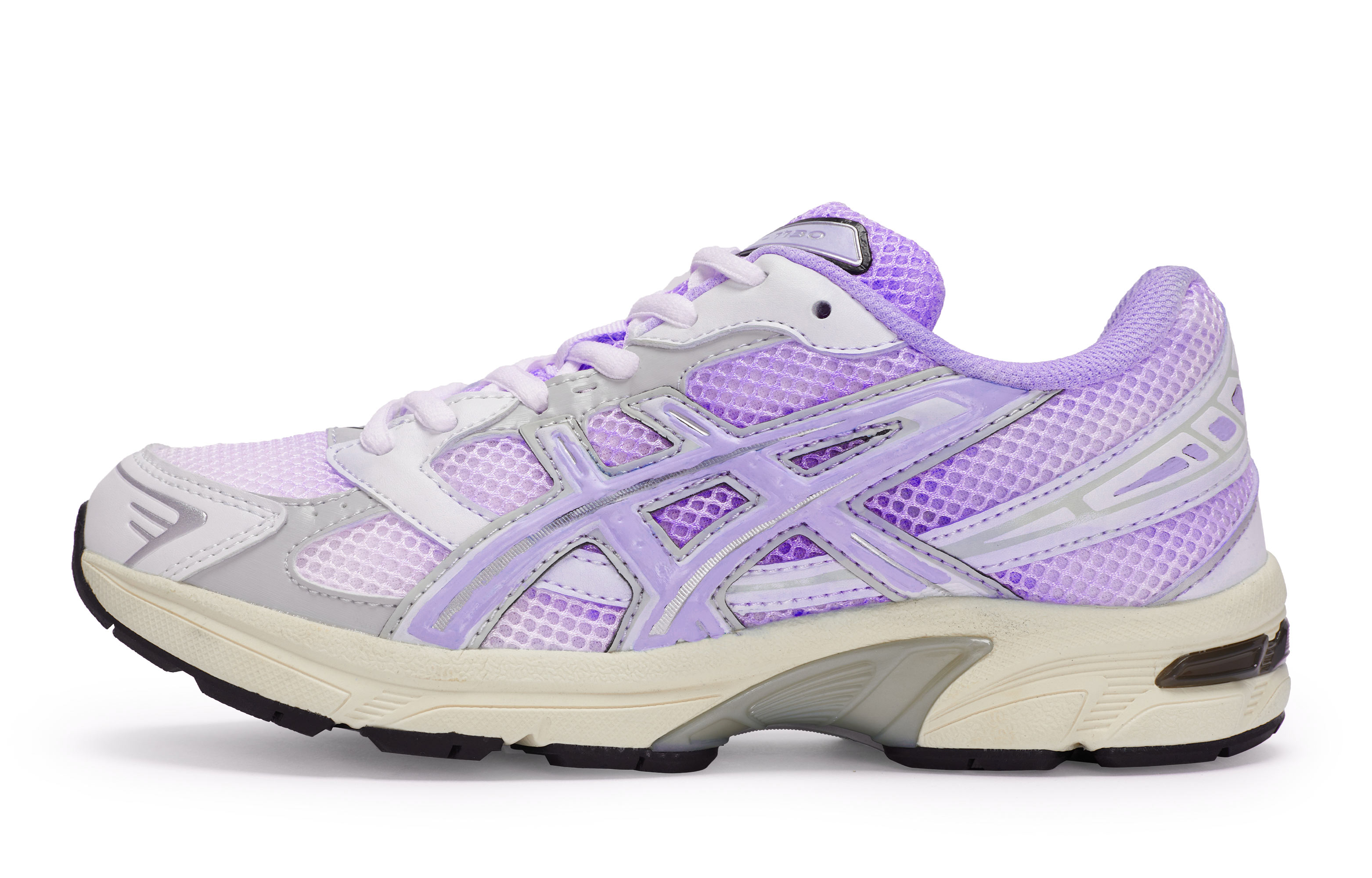 Asics Gel 1130 Cushioning Abrasion Resistant Cushioning, Wear Resistant Low top Running Shoes Unisex Purple Gray