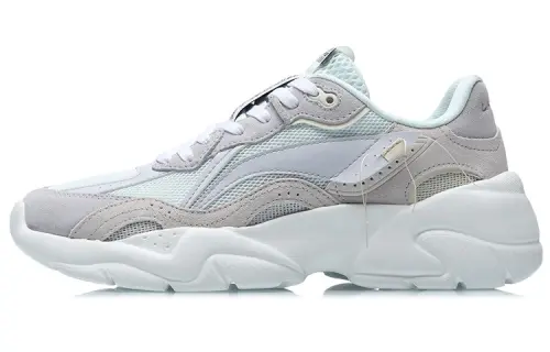 Li Ning Classic Low top Running Shoes Women's Light Blue