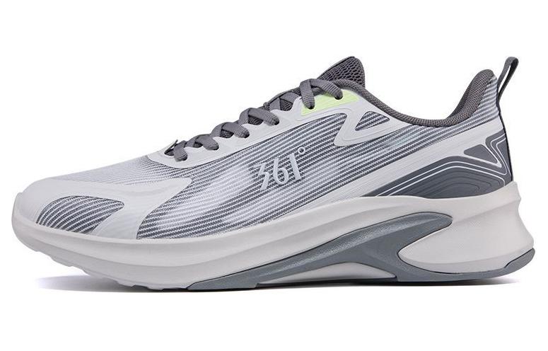 361° Abrasion Resistant Breathable Low top Casual Running Shoes Men’s Gray