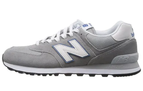 New Balance NB 574 Low top Running Shoes Men's Gray White Blue