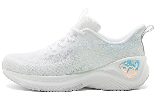KELME Lightweight Cushioning Low top Running Shoes Unisex White