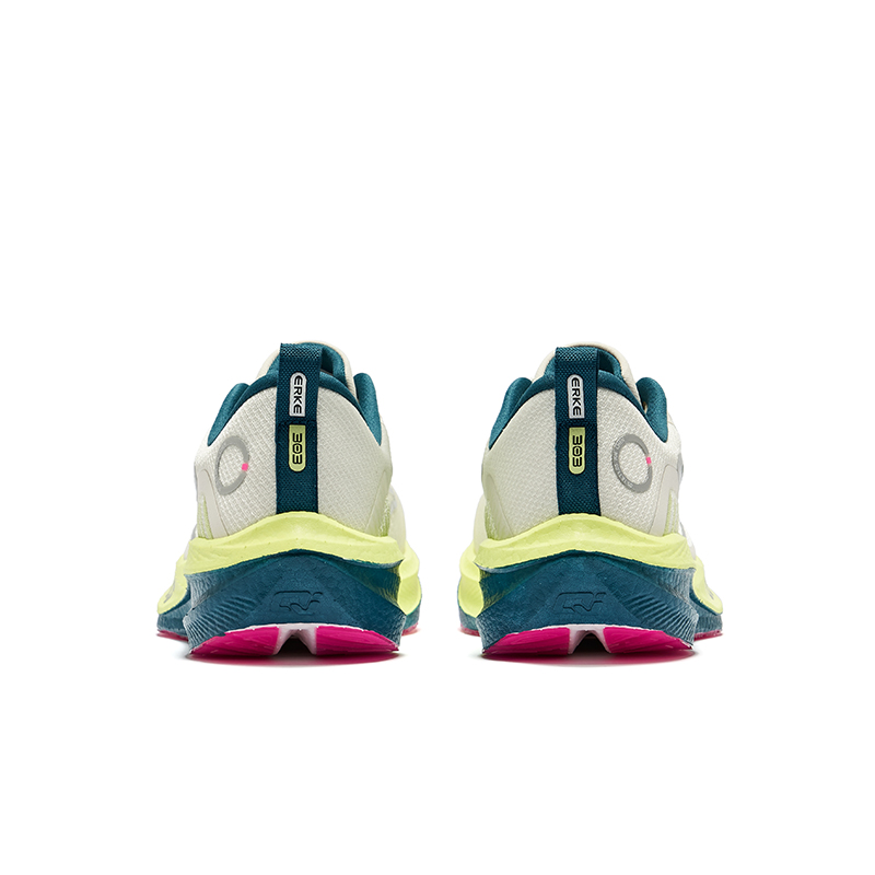 Erke Dust 3.0 Running Shoes Men’s Low Top Microcrystal White Sprout Green