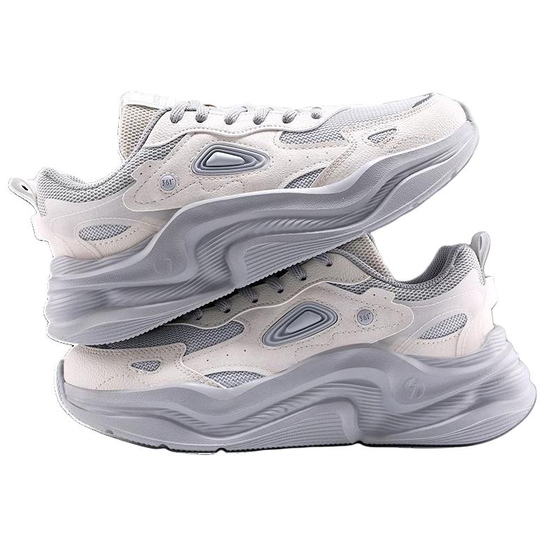 361° Cushioning Coverage Lightweight Low top Casual Running Shoes Women’s Beige Gray