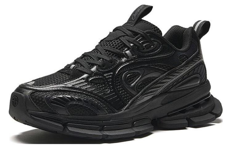 Anta Abrasion Resistant Low top Running Shoes Men’s Black
