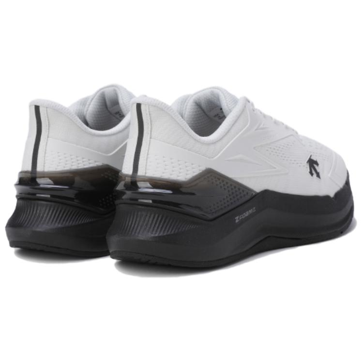 DESCENTE MOVESTEP Slip Resistant Abrasion Resistant Low top Running Shoes Unisex White