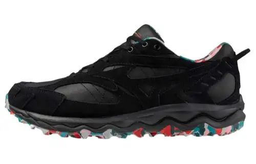 Wave Mujin Hiroshi Nagai x Mizuno 'Black Multi-Color'