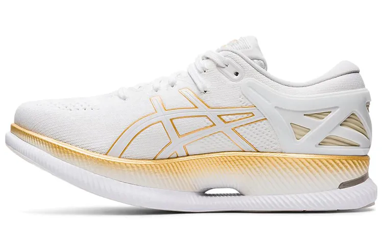 ASICS MetaRide White Pure Gold Women's