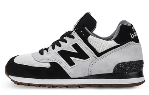New Balance 574 Sports Shoes 'Black Grey' Women's