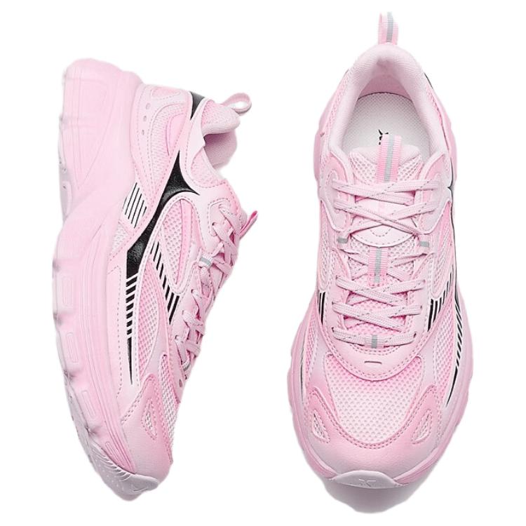 XTEP Abrasion Resistant Breathable Low top Running Shoes Women’s Pink
