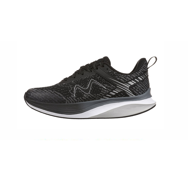 MBT Mesh, Textile Breathable Coverage Rebound Breathable Coverage Rebound Low top Running Shoes Men’s Black
