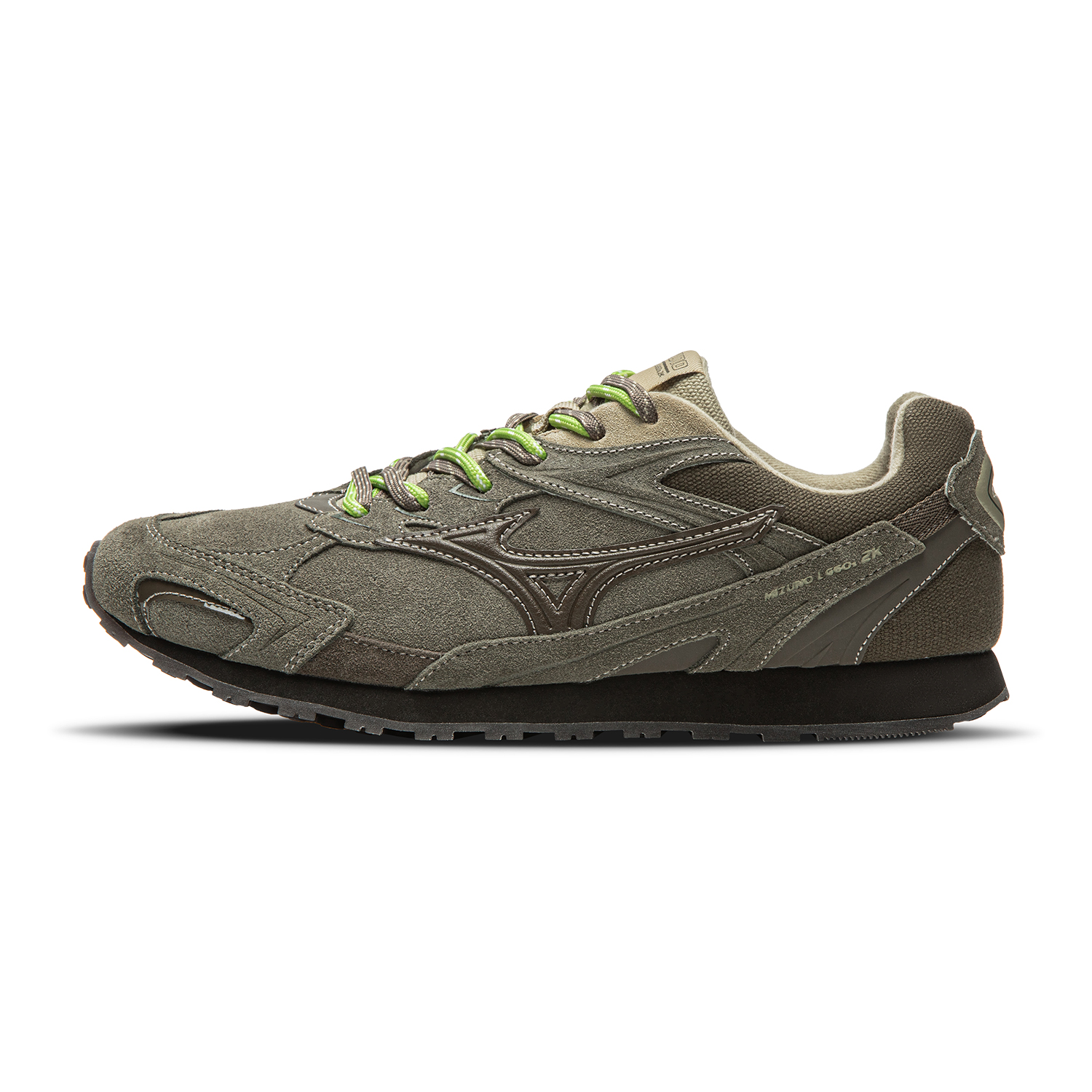Кеды Mizuno LG 60S 2K 2.0 (коричнево-зеленые)