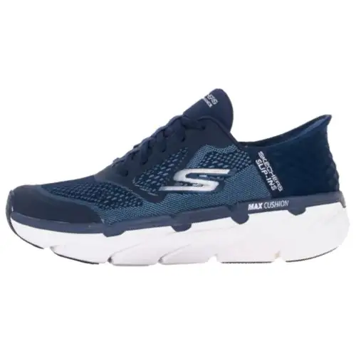 Skechers Max Cushioning, Wear Resistant Low top Running Shoes Men's Dark Blue