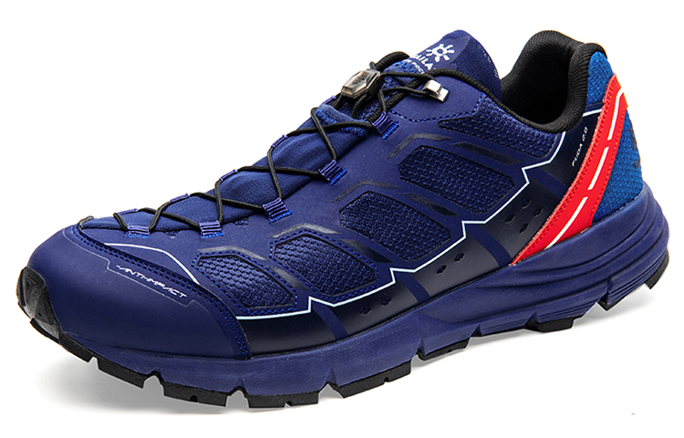 KAILAS Classic 2 Collection Cushioning Slip Resistant Breathable Low top Running Shoes Men’s Dark Blue