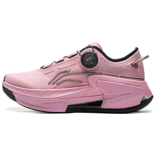 Li Ning Furious Rider 8 PRO Running Shoes Women's Low Top Phoenix Pink