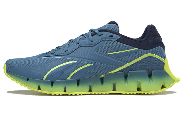 Zig Dynamica Reebok 4 'Steely Blue Acid Yellow'