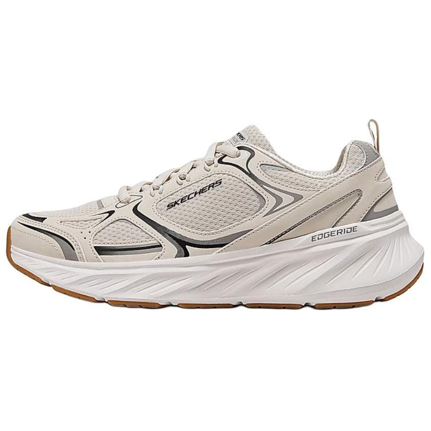 Skechers Edgeride Abrasion Resistant Lightweight Wear resistant And Lightweight Low top Running Shoes Men’s White