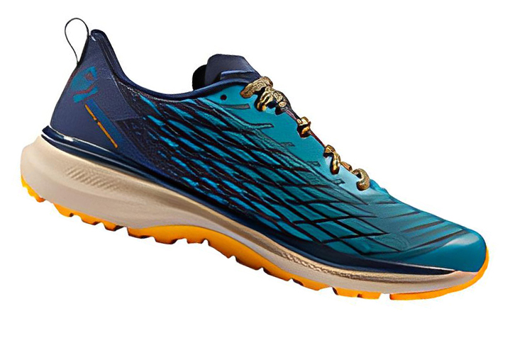 361° Cushioning Slip Resistant Abrasion Resistant Low top Running Shoes Men’s Blue Green